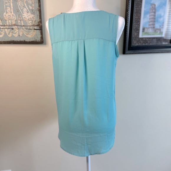 Lightweight blue tank size M from Maurices. - Picture 3 of 3